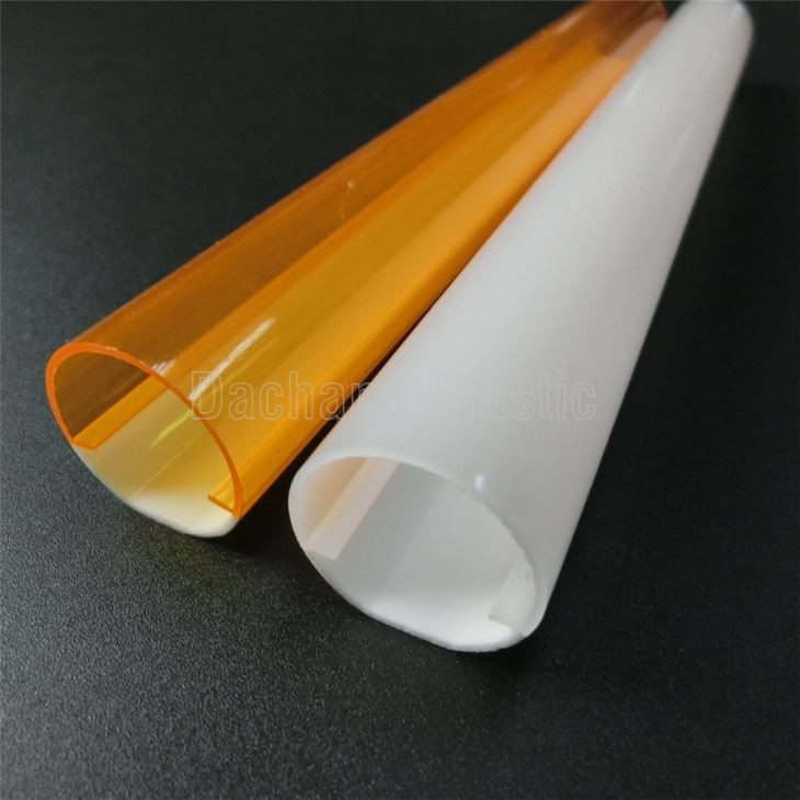 Two Colors PC Plastic Tube